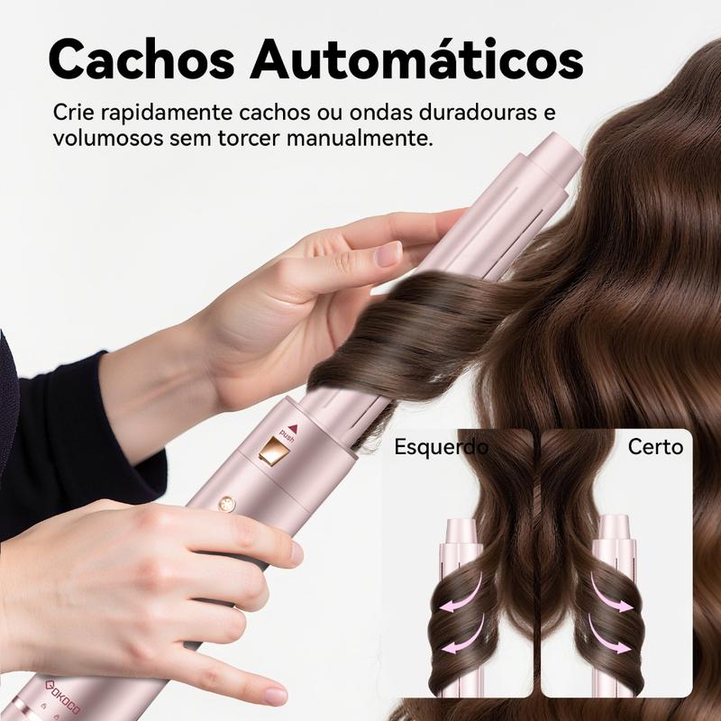 Gokoco AirStyle 5 Pro – Modelador 5 em 1 para Secar, Alisar e Enrolar