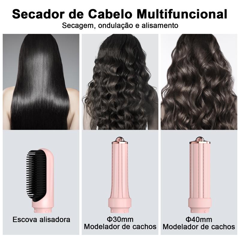 GOKOCO Secador de Cabelo Profissional 5 em 1 * 1400W 120.000 RPM