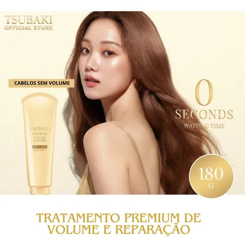TSUBAKI - Tratamento Capilar Premium Volume & Reparação 180ml