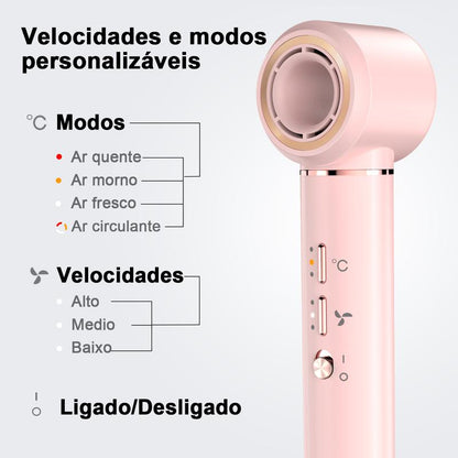 GOKOCO Secador de Cabelo Profissional 5 em 1 * 1400W 120.000 RPM