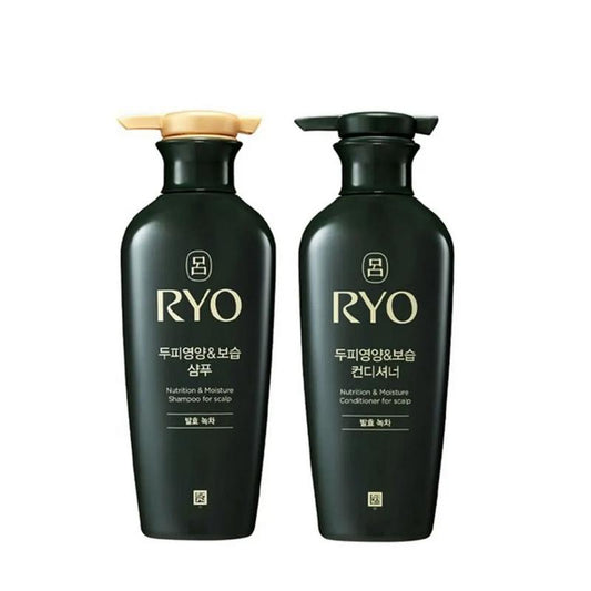 Ryo Kit Fermented Nutrition & Moisture Scalp (Shampoo 400ml + Condicionador 400ml)